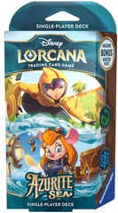 Disney Lorcana TCG: Azurite Sea Starter Deck - Emerald/Sapphire